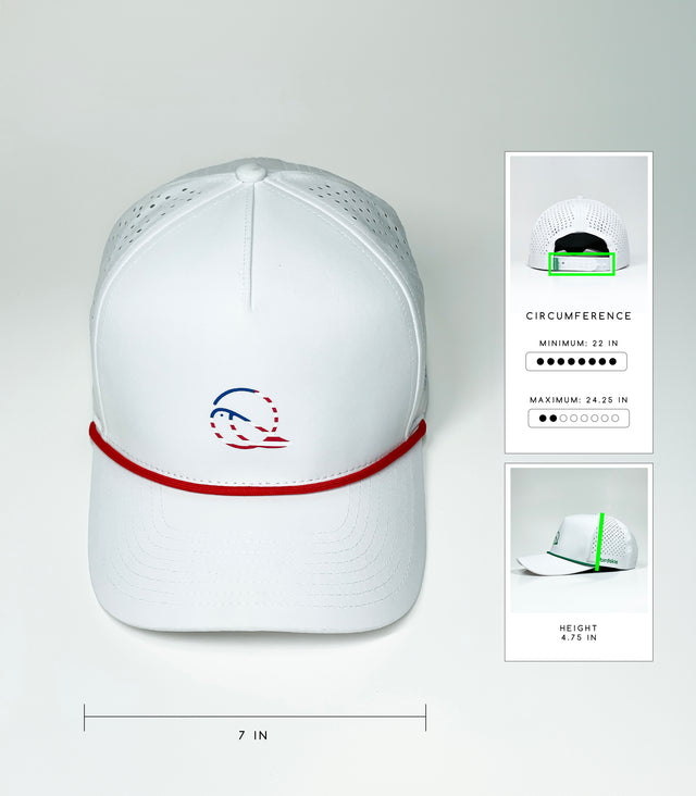 The Captain "USA" Golf Hat