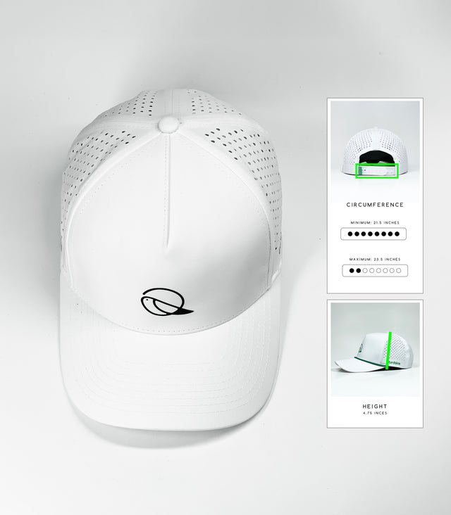The Swagger Golf Cap - White